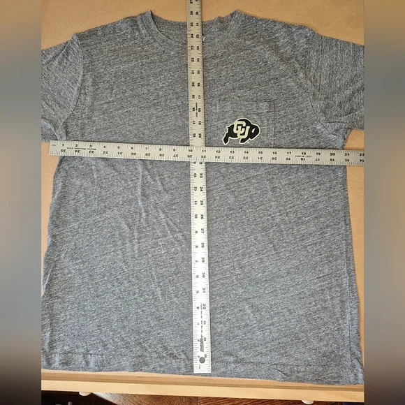 League Colorado Buffaloes Gray Short Sleeve Tee 1280/225 - Picture 4 of 6